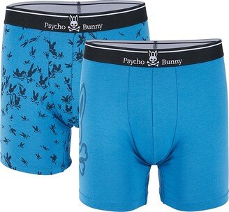 2-Pack Logo Pima Cotton Blend Boxer Briefs