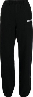 Graphic-Print Track Pants-AL