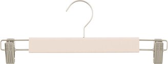 Premium Rubberized Pant/Skirt Hanger Blush Pkg/3