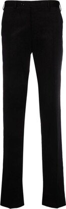 Mid-Rise Slim-Cut Trousers-AF