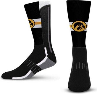 Iowa Hawkeyes NCAA Iowa Hawkeye Streak Team Color Crew Sock - L