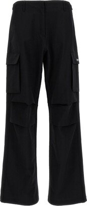 Wide-Leg Cargo Pants-AG