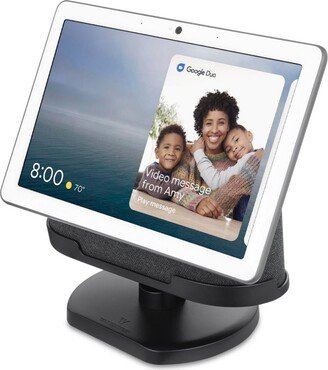 [Official Made for Google] Wasserstein Adjustable Stand Compatible with Google Nest Hub Max - Perfect Companion for Your Nest Hub Max (Charcoal) - Bla