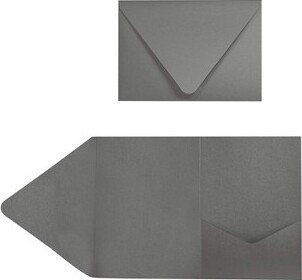 A7 Pocket Invitations 5 x 7 Smoke 10/Pack (EX10LEBA716PF10)