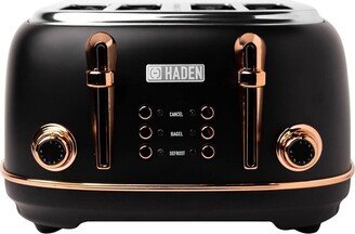Heritage 4-Slice Wide Slot Stainless Steel Toaster