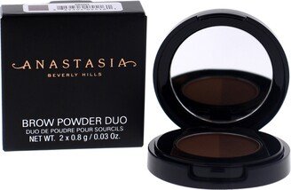 Brow Powder Duo - Ebony by for Women - 0.03 oz Eyebrow