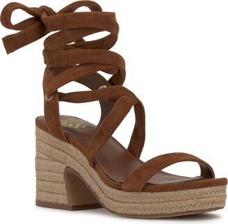 Roreka Wraparound Tie Espadrille Sandal