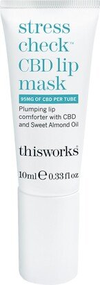 stress check CBD lip mask