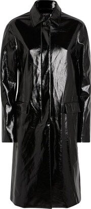 Faux-Leather Morin Coat