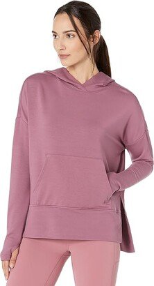 Skechluxe Restful Long Sleeve Hoodie (Tulipwood) Women's Sweatshirt