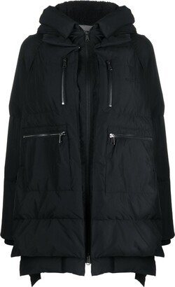 Hooded Zipped Puffer Coat