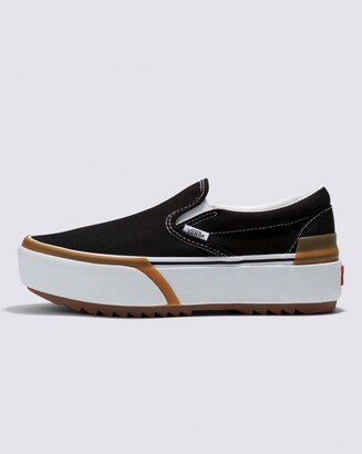 Slip On Stacked Shoe