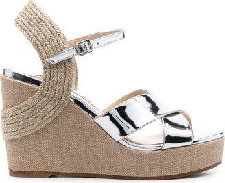 Dellena 105mm platform sandals