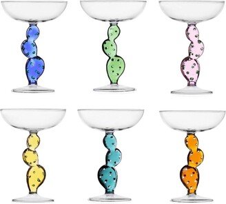 Ichendorf Milano Cactus champagne glasses (set of 6)