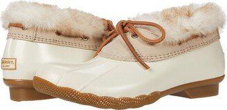 Saltwater 1-Eye Cozy (Ivory) Women's Shoes