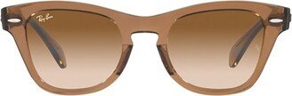 Square Frame Sunglasses-BA