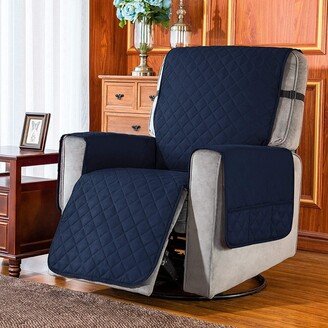 Recliner Chair Cover Slipcover Reversible Protector Anti-Slip - Small