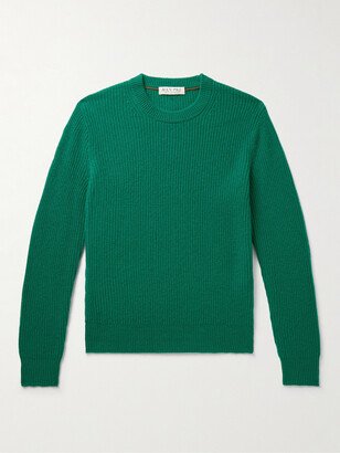 Jordan Ribbed Brushed-Cashmere Sweater