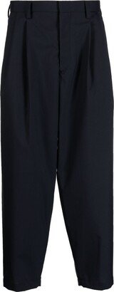 Cropped Tapered Trousers-AE