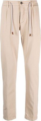 Mid-Rise Tapered Trousers-AD