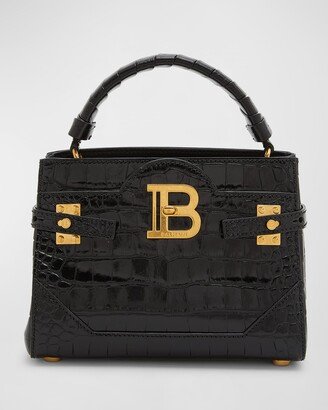 BBuzz 22 Croc-Embossed Top-Handle Bag