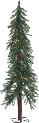 Sterling Tree Company 5Ft Pre-Lit Alpine Tree With 150 Clear Lights