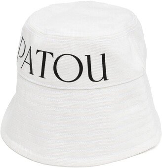 Logo-Print Bucket Hat-AA