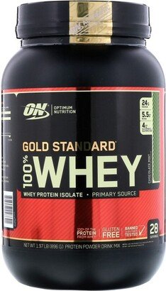 Optimum Nutrition Gold Standard 100% Whey, Chocolate Mint, 1.97 lb (896 g)