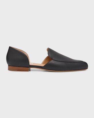 Jax D'Orsay Leather Loafers