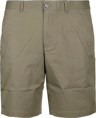 Logo Patch Poplin Shorts