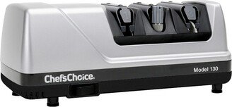 Model 130 Professional Electric Knife Sharpener, 3-Stage 20-Degree Trizor, in Platinum (0130506)