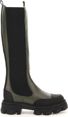 Knee-Length Chelsea Boots