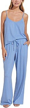 Gisele Striped Pajama Set-AA