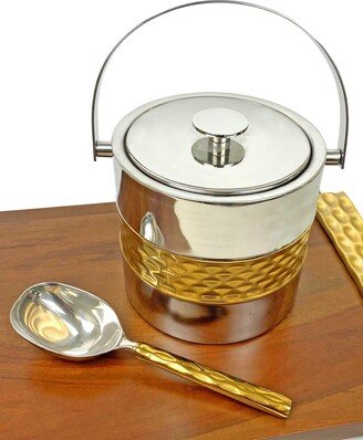 Truro Gold Ice Bucket & Scoop Set