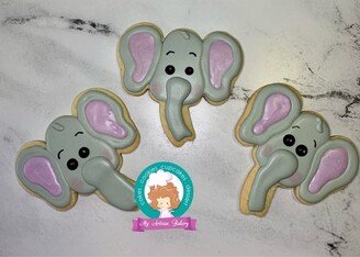 Elephant Sugar Cookies