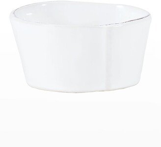 Lastra White Condiment Bowl