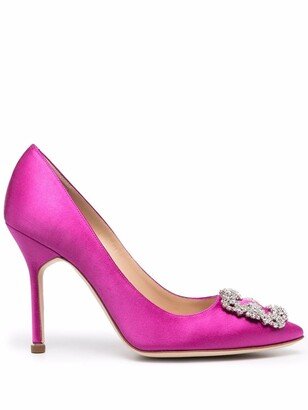 Hangisi satin pumps-AB