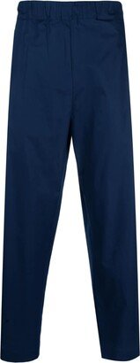 Stretch-Cotton Tapered Trousers-AA