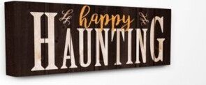 Happy Haunting Spooky Typography Art Collection