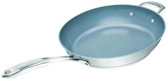 Induction 21/0 Stainless Steel 12.5In Fry Pan