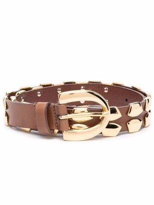 Stud-Embellished Belt