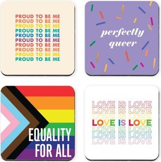 Coasters: Equality For All Coaster, Multicolor