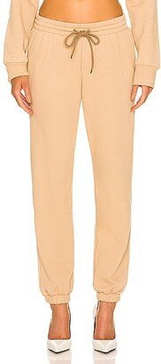 Track Pant in Tan