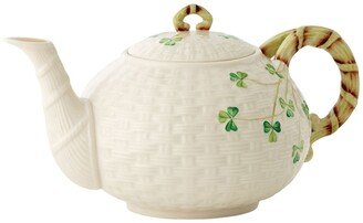 Belleek Pottery Shamrock Teapot