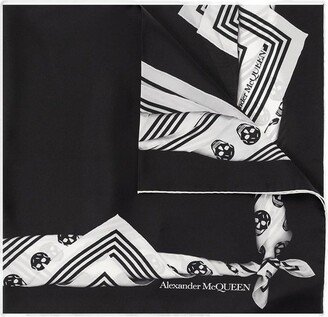 Skull Printed Scarf-AK