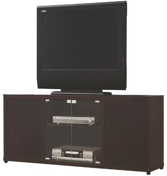 Chandler Tv Console with 2 Magnetic-Push Doors