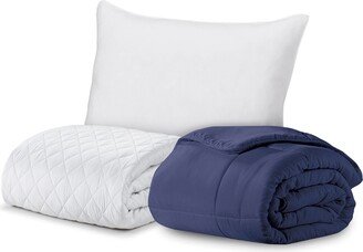 Ella Jayne Back To College Bed Bundle 3 Piece Set, Full