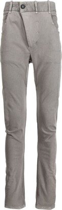 Mid-Rise Skinny Trousers-AH