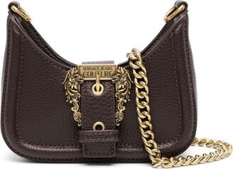 Couture logo-buckle crossbody bag