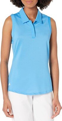 Sleeveless Polo Shirt (Pulse Blue) Women's Clothing